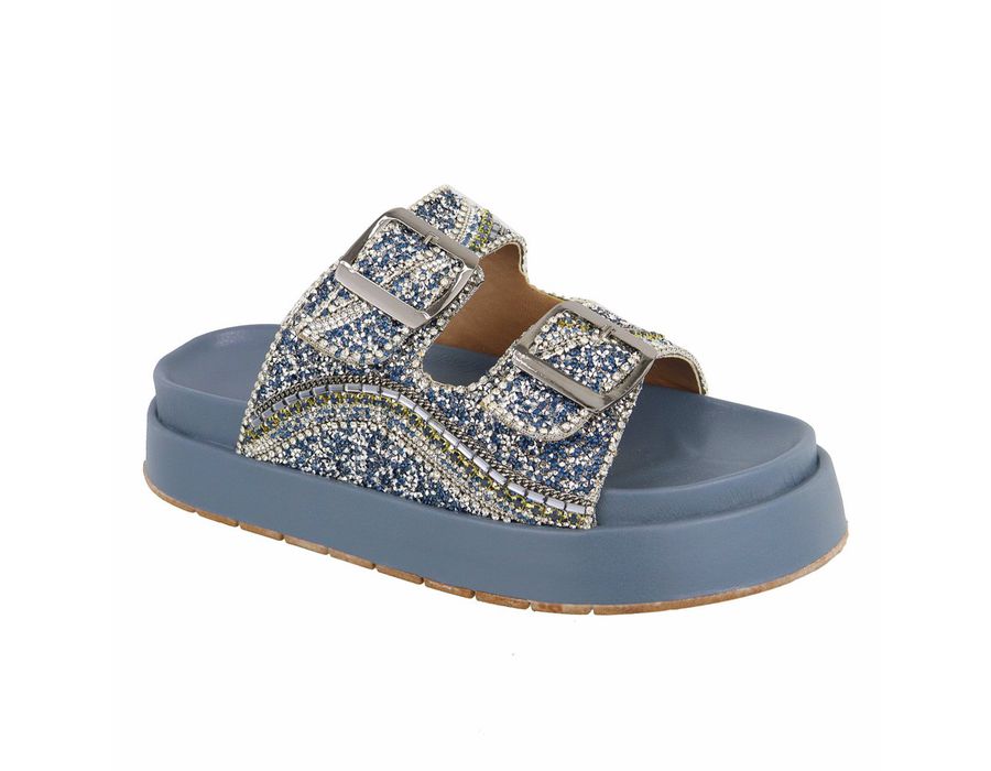 Flatform Aurora Azul | KUENTO SHOES