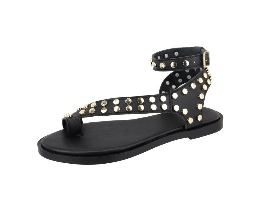 Rasteira Cloe Preta | KUENTO SHOES