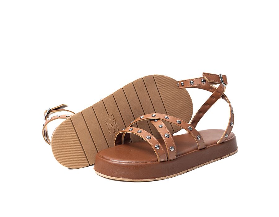 Sandália Flatform Vanessa Caramelo | KUENTO SHOES