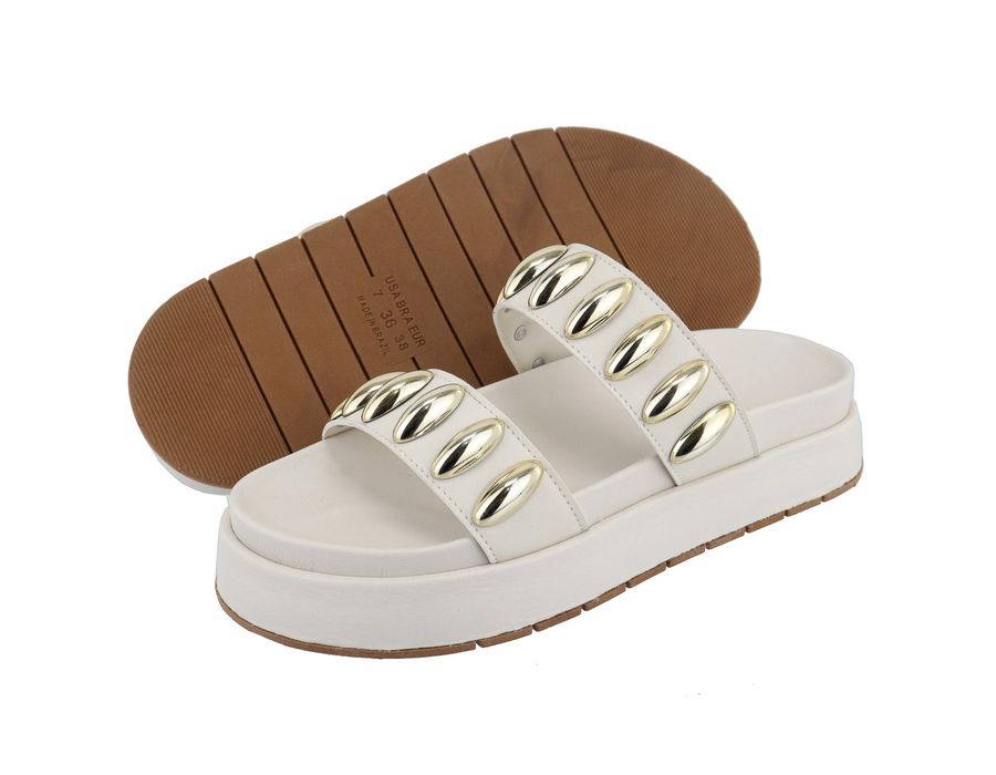 Flatform Amanda Off White | KUENTO SHOES