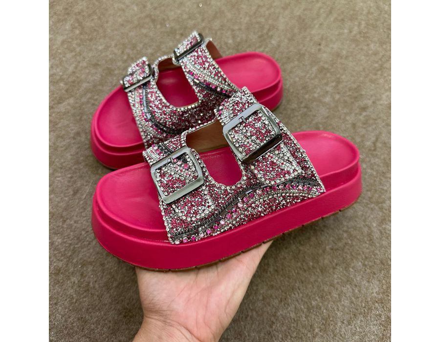 Flatform Aurora Pink | KUENTO SHOES